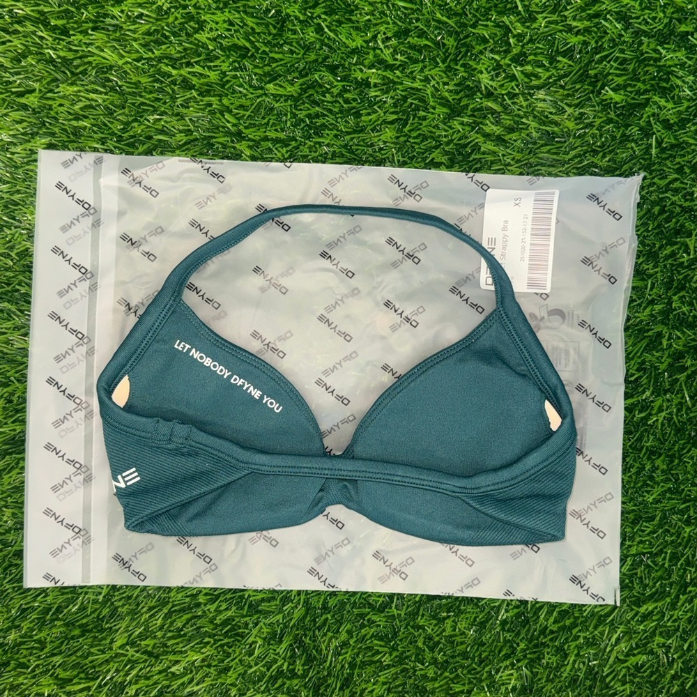 Dfyne impact strappy bra pine extra small - Picture 2 of 5